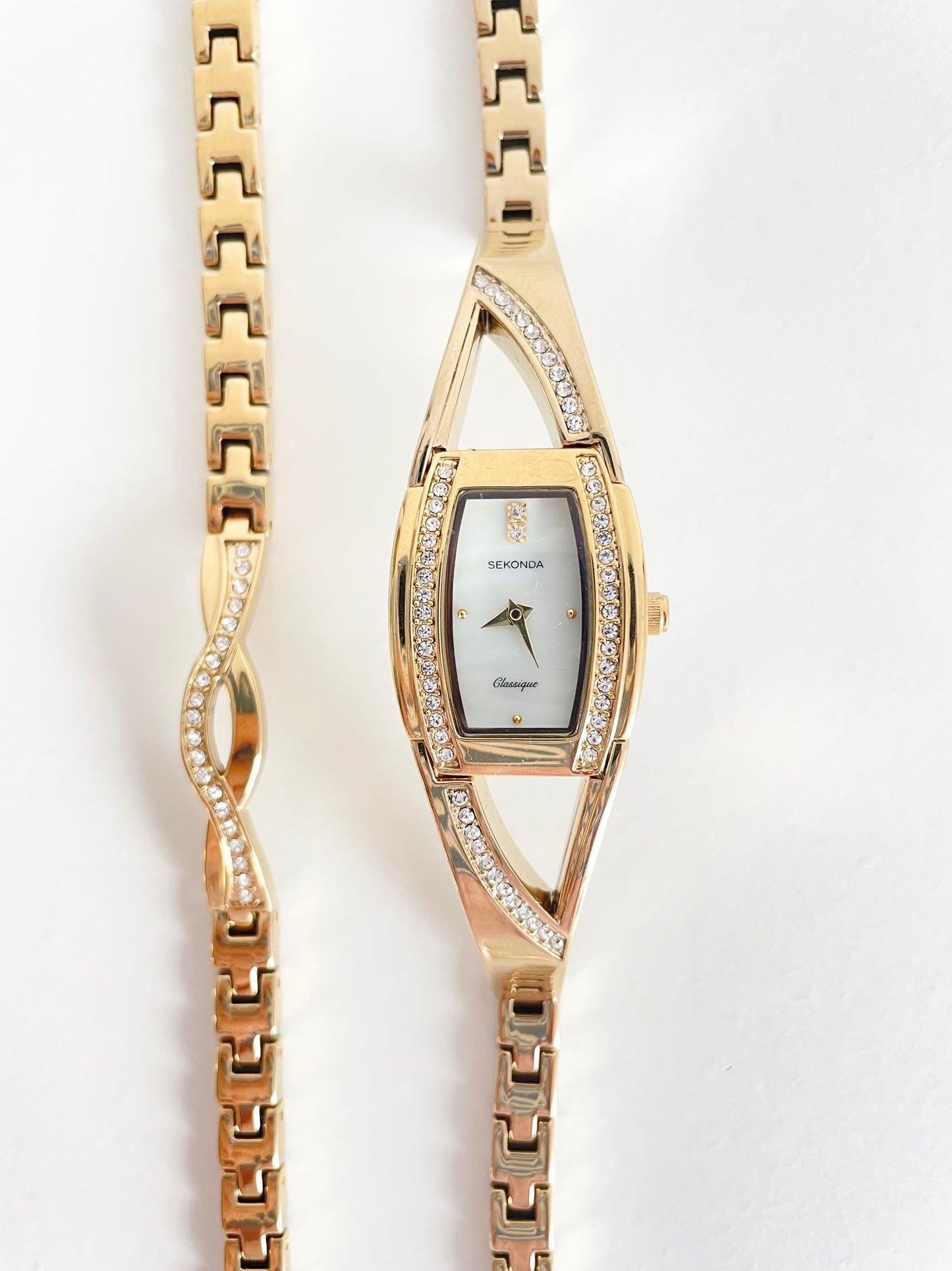The Genevieve Watch, Bracelet & Necklace Set