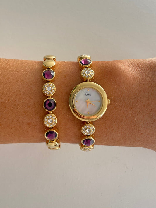 The Eliza Watch, Bracelet & Necklace Set