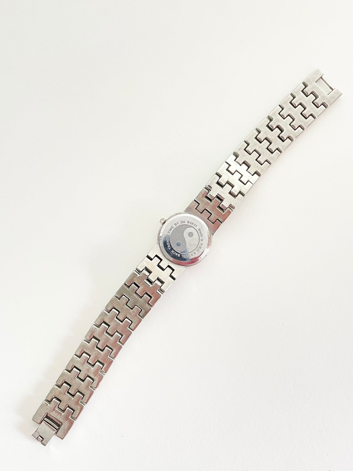 Diamanté Silver Faux Gucci Watch